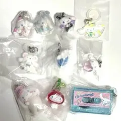 サンリオ　シナモロール　ガチャ　めじるしアクセサリー　まとめ売り　10点セット
