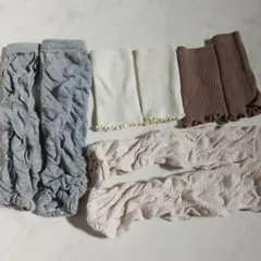 ベビー　レッグウォーマー　5分丈スパッツ80