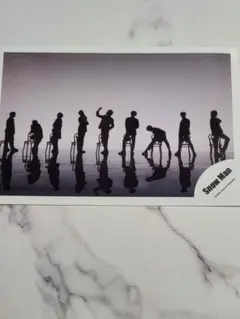 スノ Snow Man 集合 公式写真 オフショ キッシン