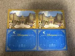 東京ディズニーランドホテル ポストカード 4枚セット