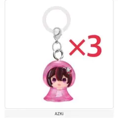 ホロライブ　めじるしアクセサリー　AZKi 3点セット