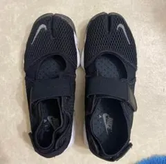 【美品】ナイキ エアリフト スポーツサンダル スニーカー ブラック 25