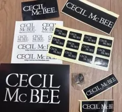 CECIL McBEE ロゴステッカー　シールセット⭐︎レア