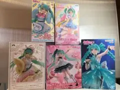 【未開封品】初音ミク　フィギュア5個セット