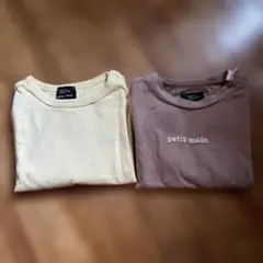 petit main♡Tシャツ 80cm 2着セット