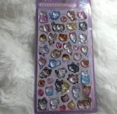 【正規品】イオン限定 きゃっと ボンボンドロップ シール 立体シール