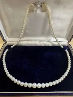 照り◎ 美品2.9〜6.5mm あこや本真珠 ベビーパール ネックレス