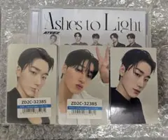 TEEZ Ashes to Light JAPAN FC限定トレカ サン SAN