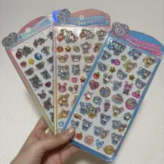 saaayk✾専用　エンジェルブルー 3枚 うるちゅる シール サンリオ