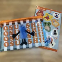 パヘットスンス　スシローコラボ　ポーチ　シール