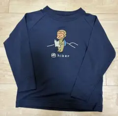 モンベル　mont-bell ハイカー　猿　モンキー　ロングTシャツ 長袖110