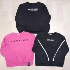 ★SISTER JENNI★トレーナー140cm☆3点SETまとめ売り