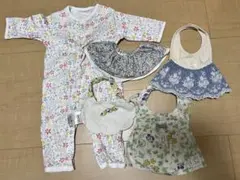 ベビー　ロンパース　スタイ　女の子　まとめ売り