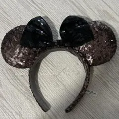 ミッキー耳カチューシャ スパンコール付き