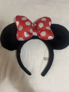 ミニー　カチューシャ　スパンコール
