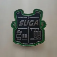 BTS メタルバッジ ピンバッジ SUGA