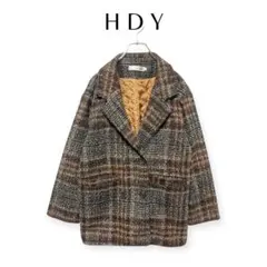 【H D Y】size M コート ジャケット ブラウン系 a1145