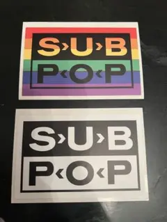 SUB POP ステッカーセット