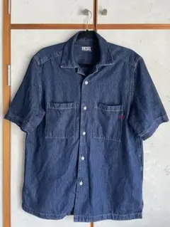 美品 DIESEL デニム ボーリングシャツ M 日本L相当