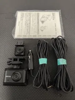 ■コムテック■前後2カメラ■ZDR016■エーモン電源ソケット付き■6点セット■ □コムテック□前後2カメラ□ZDR016□エーモン電源ソケット付き□6点