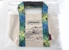 新品 未使用★SNOOPY★ PEANUTS サーフィン　トートバッグ　お弁当