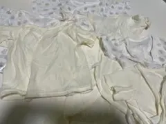 肌着6点 50〜60センチ アカチャンホンポ ベビー服　動物&黄色無地