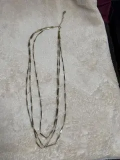 ゴールド ロングネックレス 調整可能