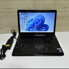 NECノートパソコン　爆速SSD Corei7メモリ8GB Win11オフィス付のサムネイル