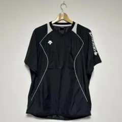 DESCENTE ブラック ウィンドブレーカー ウィンブレ Lサイズ