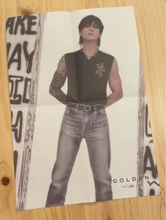 BTS JUNG KOOK アルバム GOLDEN / ポスター