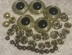 5❤️インポート、ゴールド系ボタン38個