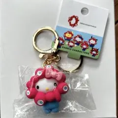 カラー　ミャクミャク　サンリオ　ハローキティ　キーホルダー　万博　EXPO