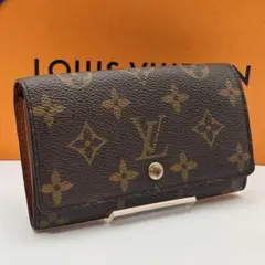 【鑑定済み】ルイヴィトン✨モノグラム 二つ折り財布✨ポルトモネジップ