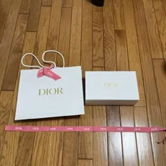 Dior ショップ袋 ホワイト 小型