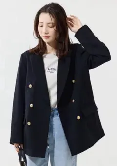 FREAK'S STORE 紺ブレザー ジャケット【限定展開】 FREEサイズ