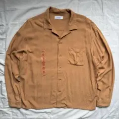 RADIALL 刺繍 レーヨンシャツ オープンカラー 開襟 50sのサムネイル
