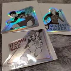 ブルーロック ブルロ トラベルステッカー ステッカー カイザー 糸師凛 糸師冴