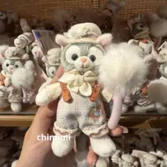 上海ディズニータンポポドリームズ　ジェラトーニぬいぐるみキーチェーン