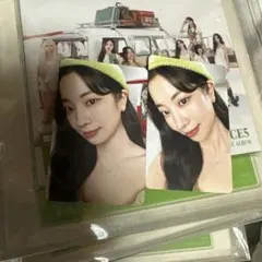 TWICE #TWICE5 B盤　封入トレカ　ダヒョン2枚