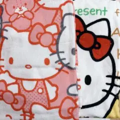 しまむら ハッピーバック ハローキティ バスタオル 2枚