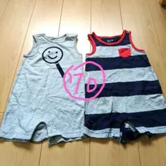 babyGap ロンパース 2点セット 17D