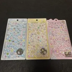 正規品　しずくちゃん　ボンボンドロップシールミニ　オリジナル　ゆめかわ　計3枚
