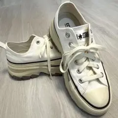 コンバース オールスタートレックウェーブスニーカー 厚底24.5cm