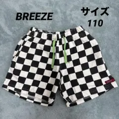 最終値下げ❁BREEZE チェック柄ハーフパンツ サイズ110