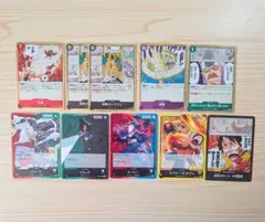 ワンピースカード R 5枚 L 4枚 ドン!!1枚 計10枚セット 神の島の冒険