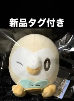 ポケモン　ポケピース　ぬいぐるみ　おいしいじかん　モクロー　新品タグ付きのサムネイル