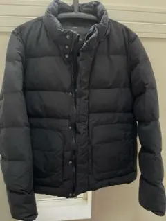 GapダークネイビーダウンジャケットXL フード収納型