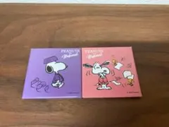 【新品未使用】北斎のしわざでした展　マグネット　ピンク　スヌーピー　2個