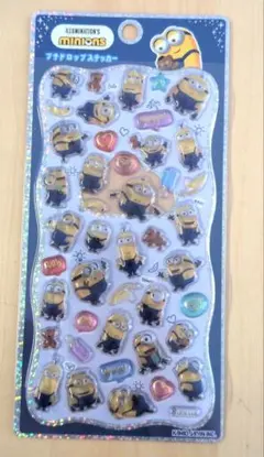 ミニオンズ プチドロップステッカー
