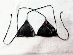 Volcom ビキニトップ ブラック 総柄【M】のサムネイル